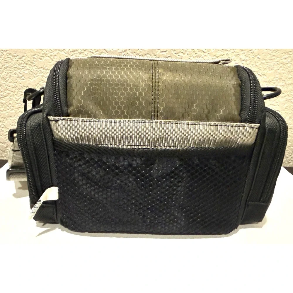 Targus Digital Camera Bag Case Shoulder Strap Black Olive Green